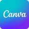 โลโก้ Canva Pro จากหน้าสิทธิ์ Shopee